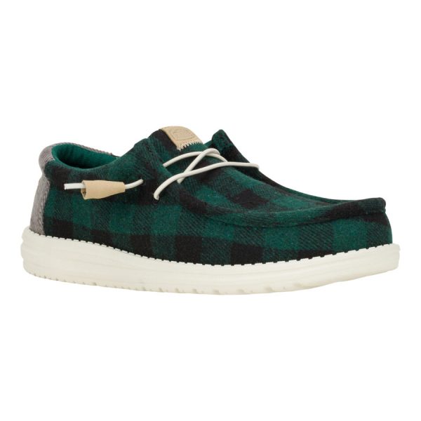 Wally Buffalo Plaid - Hunter Green