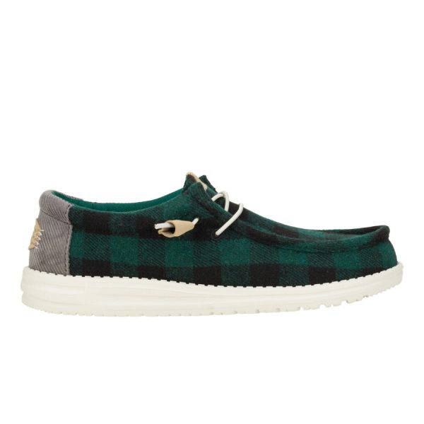 Wally Buffalo Plaid - Hunter Green