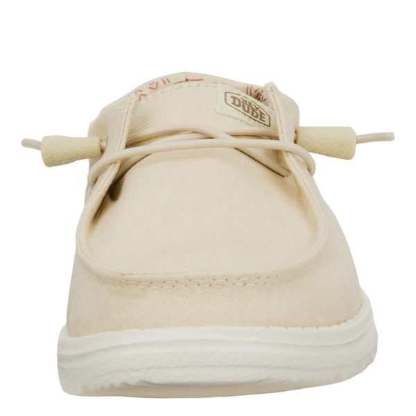 Wendy Stretch Canvas - Off White