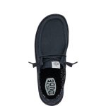 Wendy Stretch Canvas Wide - Black/Black