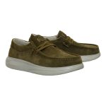 Wally Comf Suede - Dark Olive/Stone Grey