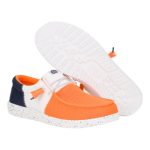 Wally Tri Varsity Mesh - Orange/White