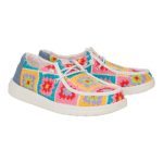 Wendy Crochet Squares - Pink/Multi