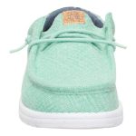 Wally Palm Jute - Dawn Blue/Celadon Green