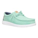 Wally Palm Jute - Dawn Blue/Celadon Green