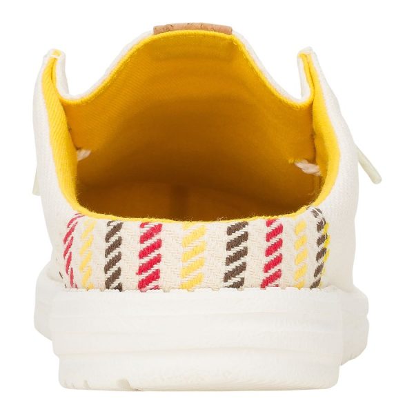Wally Slip Resort - Bright White/Multi