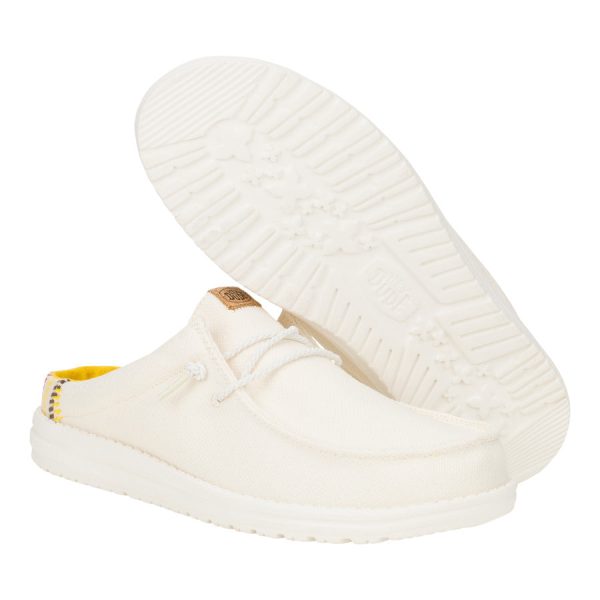 Wally Slip Resort - Bright White/Multi