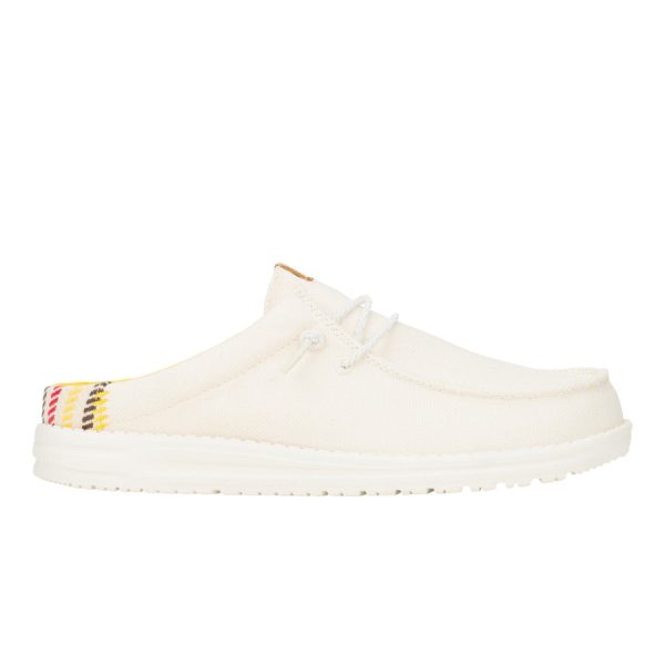 Wally Slip Resort - Bright White/Multi