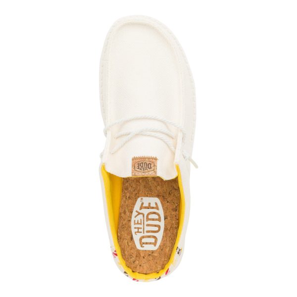 Wally Slip Resort - Bright White/Multi