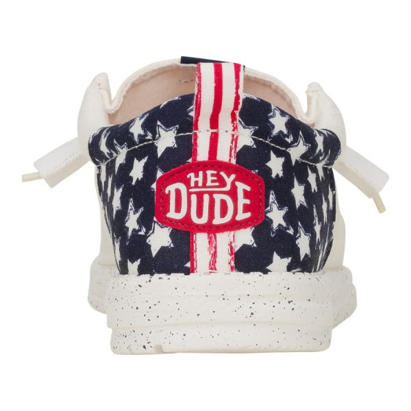 Wally Funk Americana Stars - White/Navy Blazer