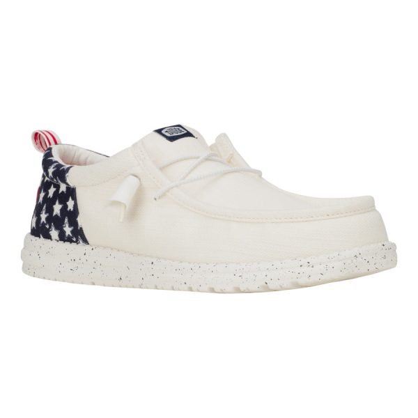 Wally Funk Americana Stars - White/Navy Blazer