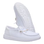 Wendy Funk Mesh Shoelry - White