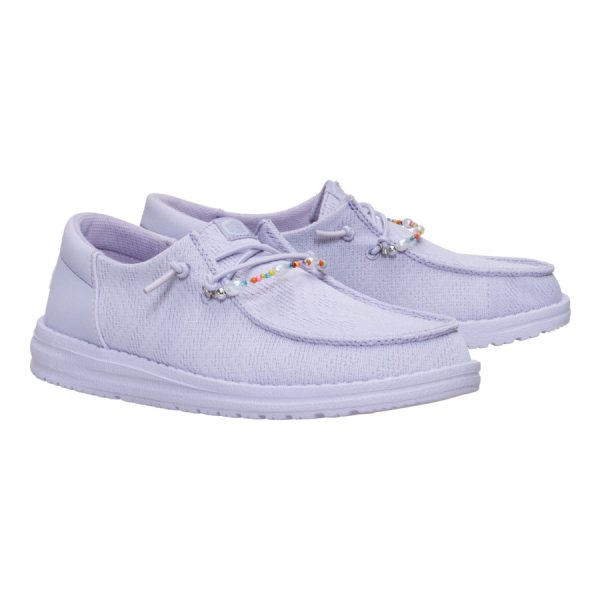 Wendy Funk Mesh Shoelry - Thistle Purple