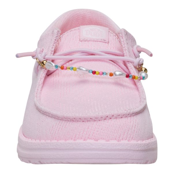 Wendy Funk Mesh Shoelry - Light Pink