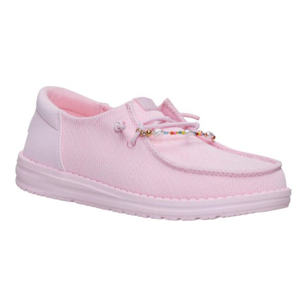 Wendy Funk Mesh Shoelry - Light Pink