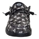 Wally Funk Skull Print - Black/Black Oyster