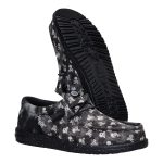 Wally Funk Skull Print - Black/Black Oyster