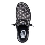Wally Funk Skull Print - Black/Black Oyster