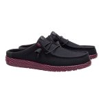Wally Slip Warped Geo - Black/Fig Purple