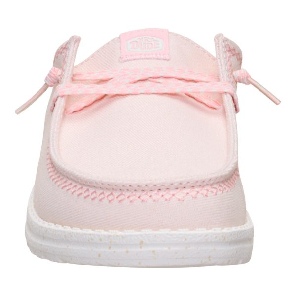 Wendy Slip Embroidered Floral - Pale Pink