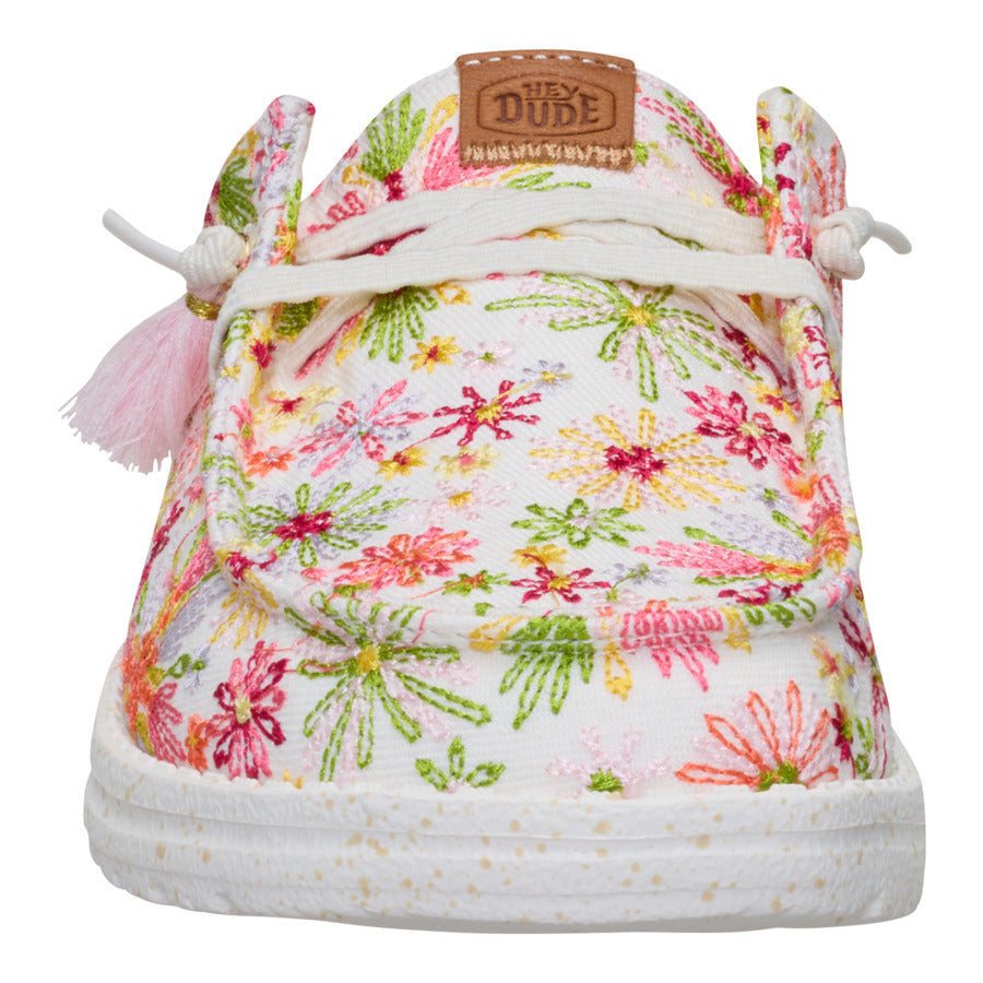 Wendy Slip Embroidered Floral - White/Multi - Image 4