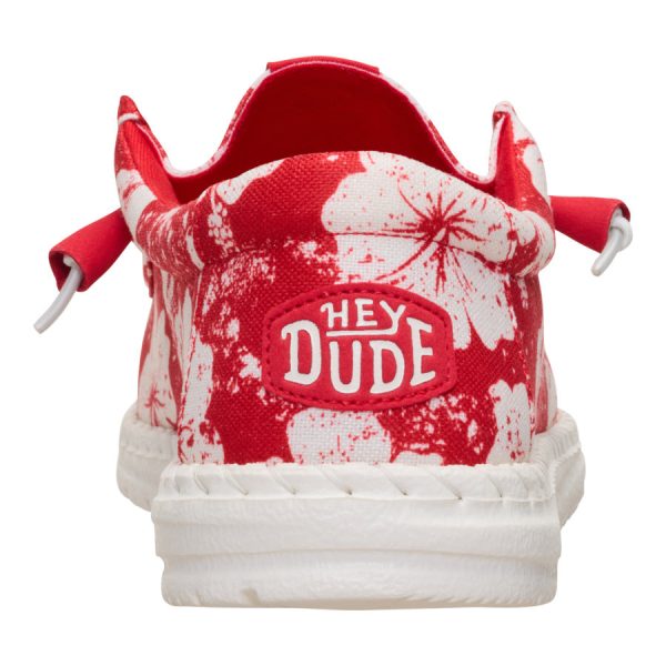 Wally Hawaiian - Red/White