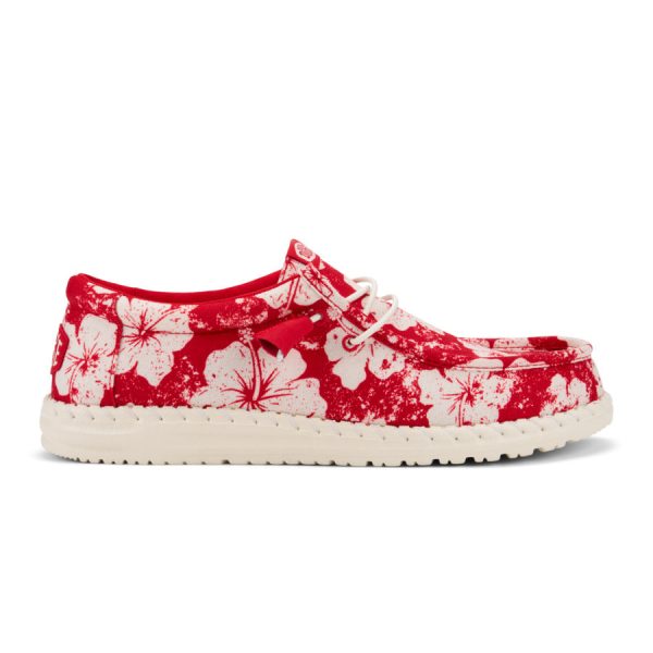 Wally Hawaiian - Red/White