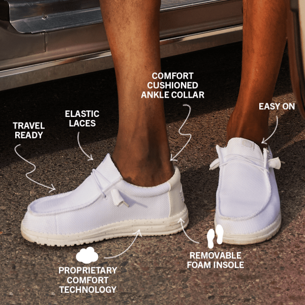 Wally Stretch Sox - Granite Grey/Black