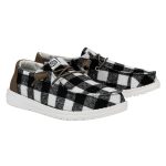Wendy Buffalo Plaid - White and Black Plaid