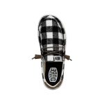 Wendy Buffalo Plaid - White and Black Plaid