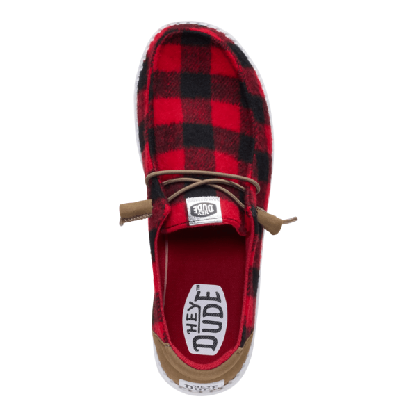 Wendy Buffalo Plaid - Red and Black Plaid