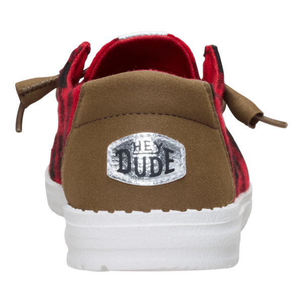 Wendy Buffalo Plaid - Red and Black Plaid