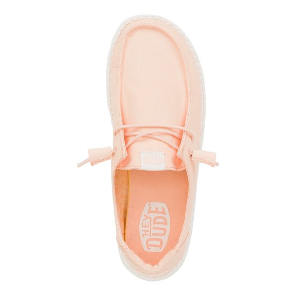 Wendy Stretch Canvas - Peach