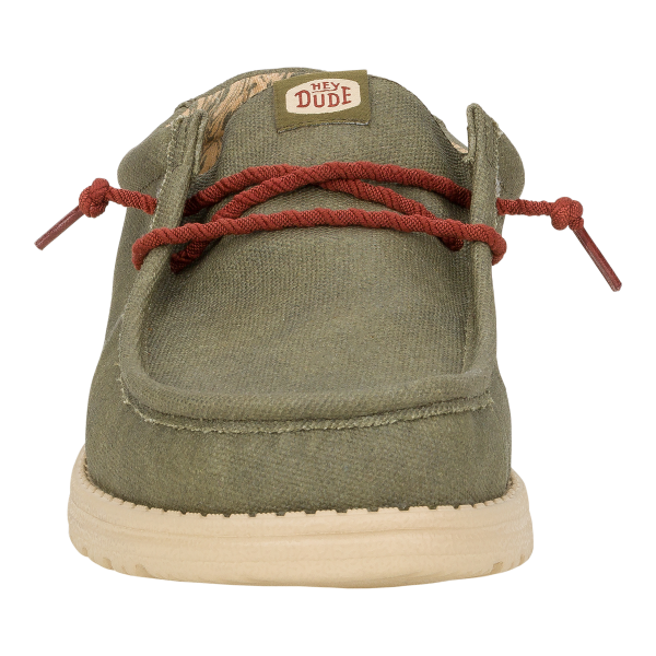 Wally Waxed Canvas Olive