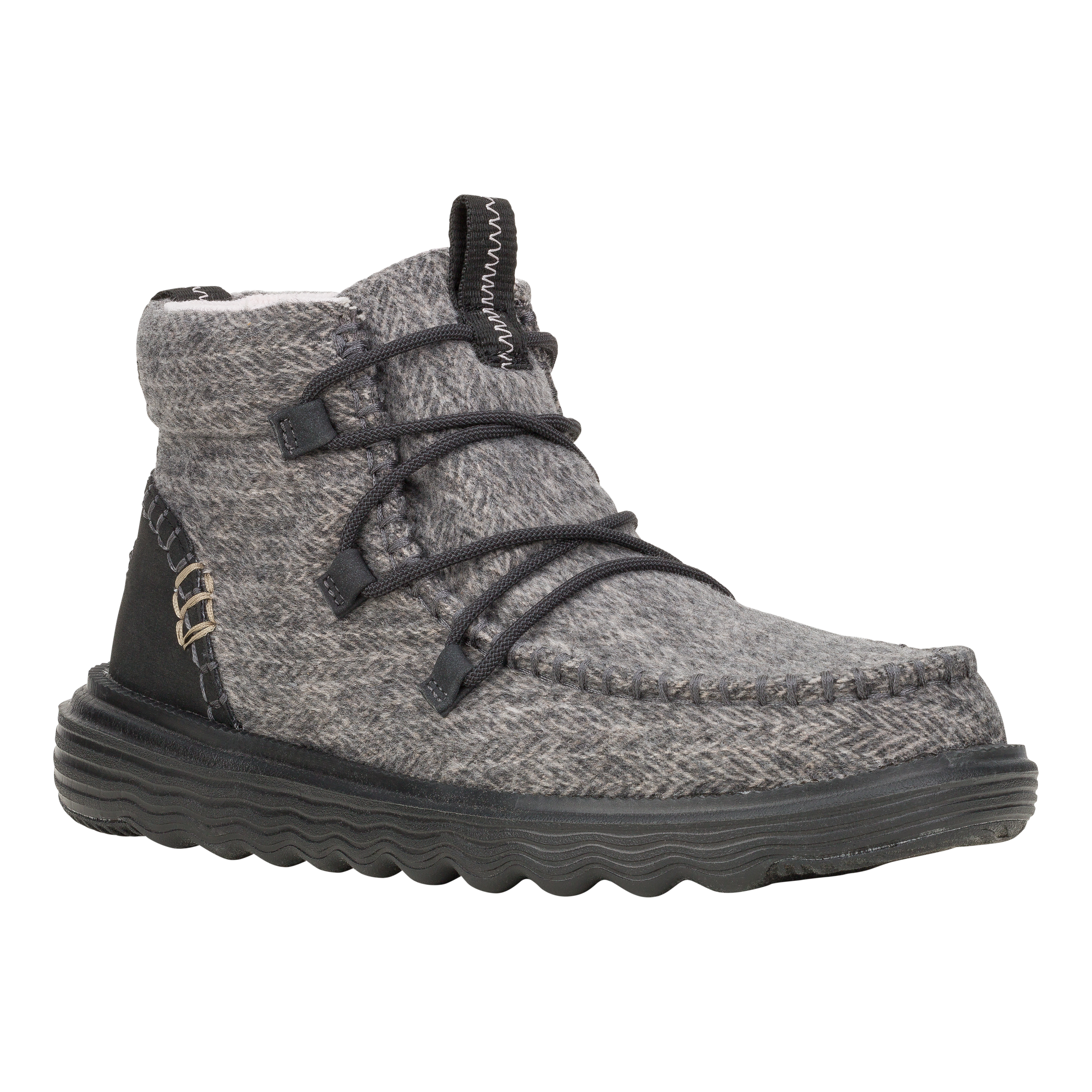 Reyes Heathered - Black - Image 7