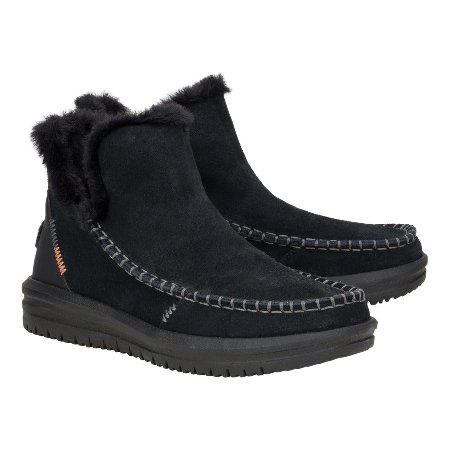 Camden Suede - Black/Black - Image 3