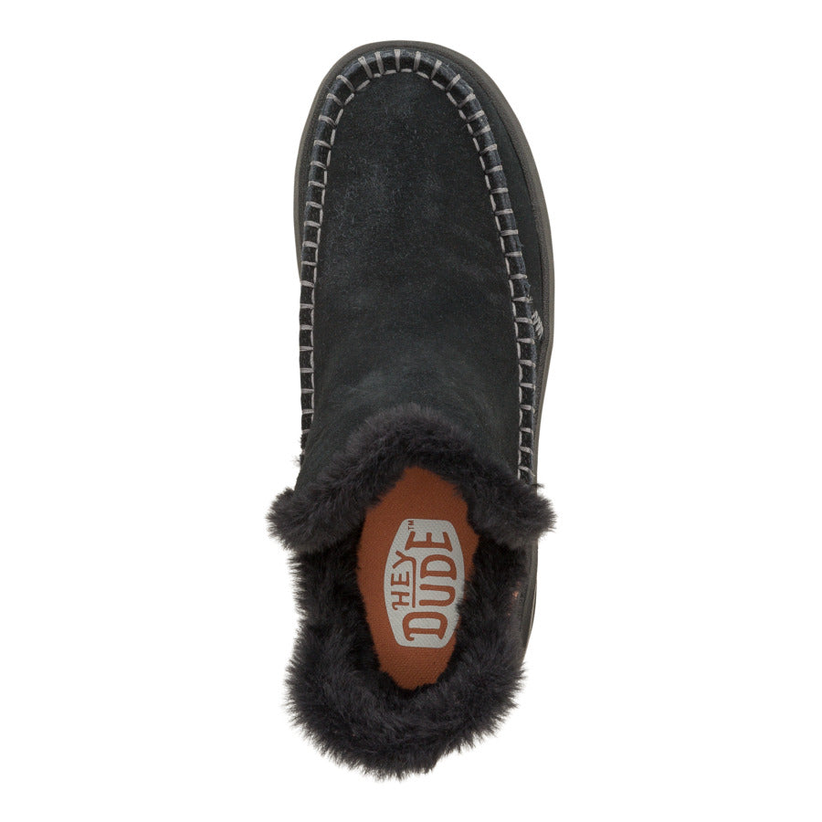 Camden Suede - Black/Black - Image 7