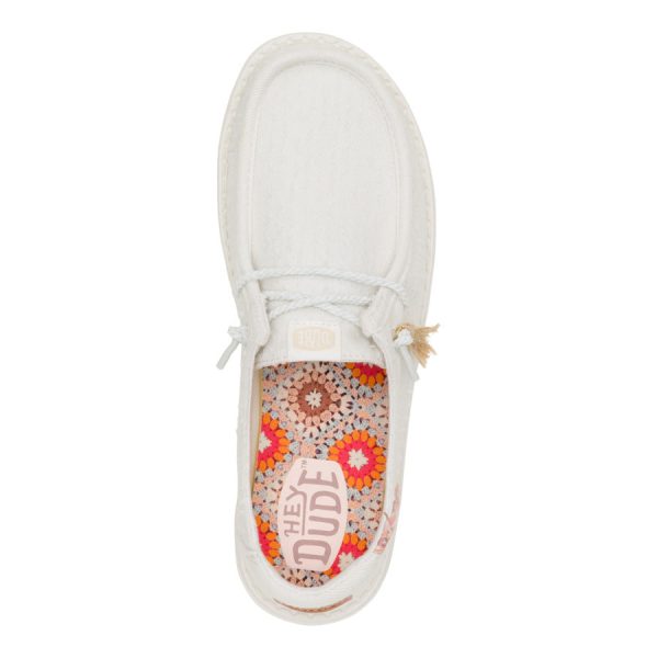 Wendy Perf Canvas - White