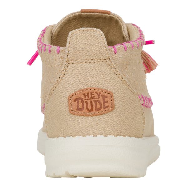 Wendy Mid Perf Canvas - Irish Cream