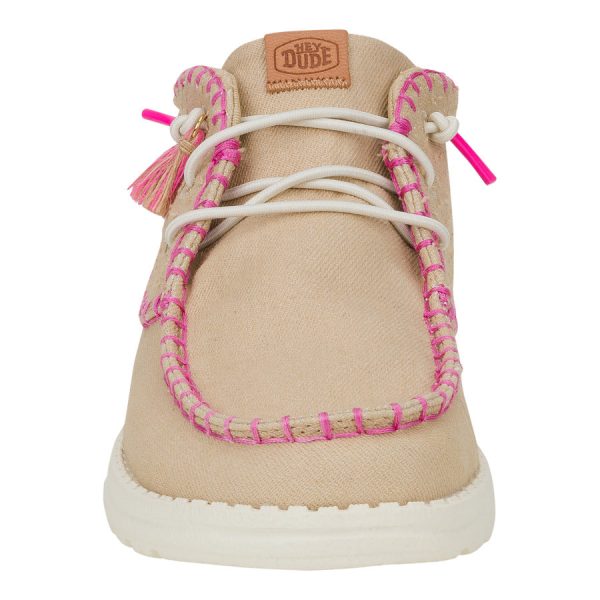 Wendy Mid Perf Canvas - Irish Cream