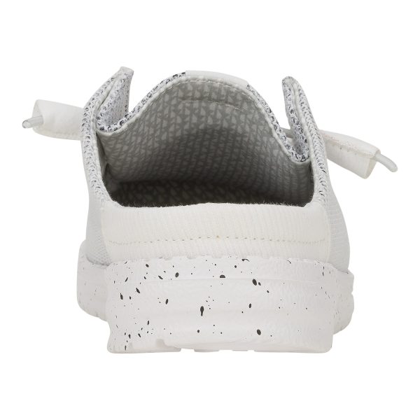 Wendy Slip Stretch Sox - Stone White