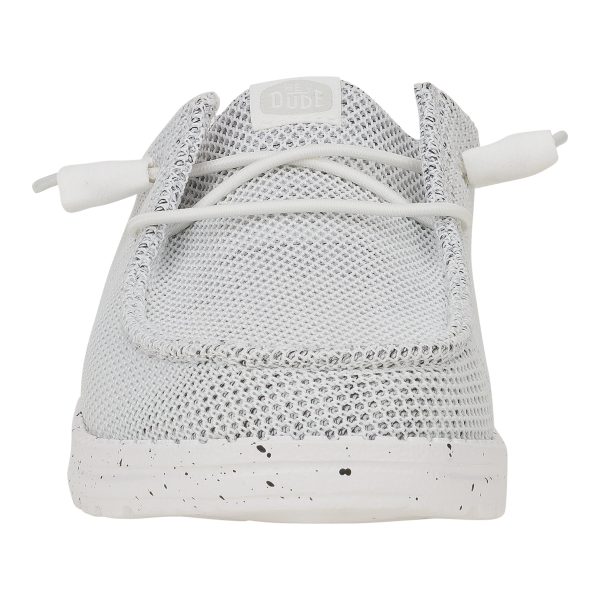 Wendy Slip Stretch Sox - Stone White