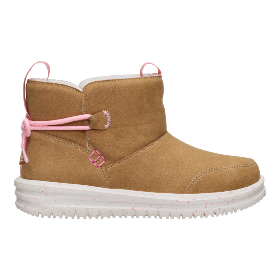 Camden Bow Boot Youth Cozy - Chestnut - Image 8