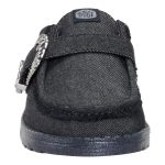 Wendy Slip Buckle Denim - Black/Black