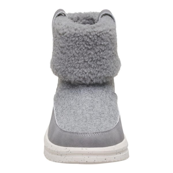 Camden Cuff Wool Cozy - Grey