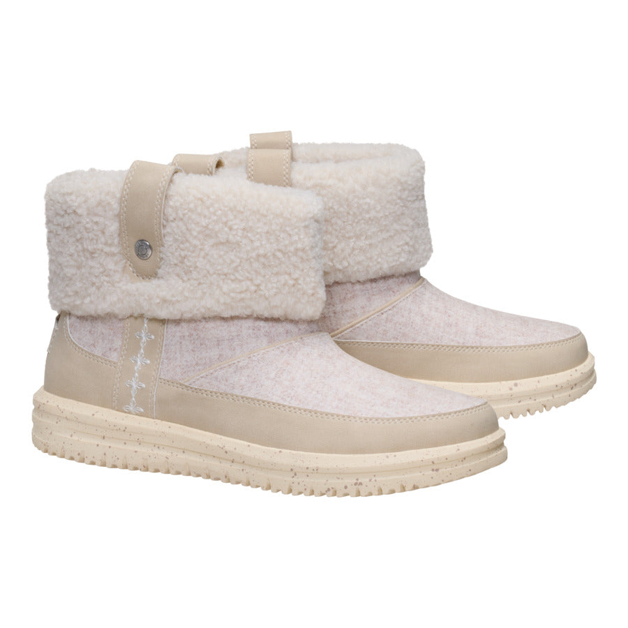 Camden Cuff Wool Cozy - Tan - Image 3