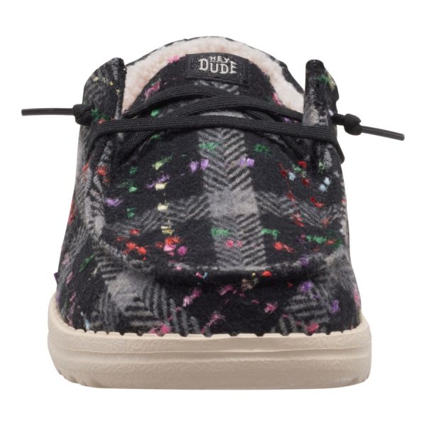 Wendy Confetti Plaid Cozy - Black/Multi