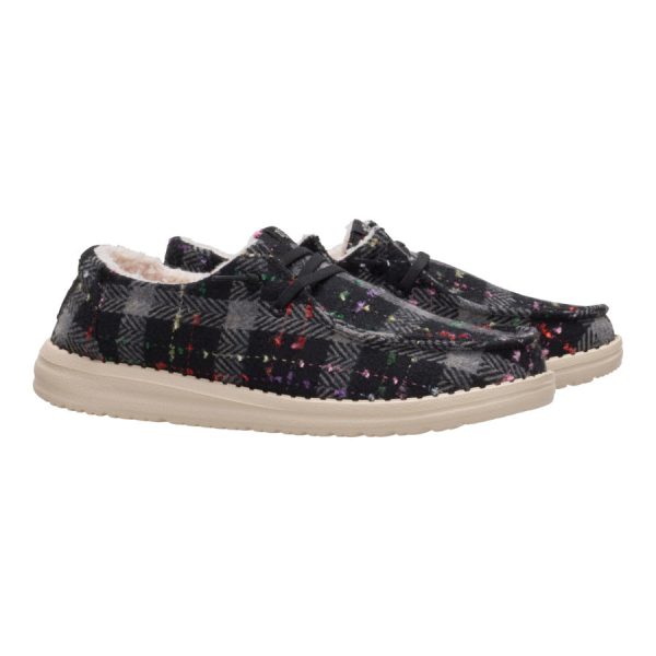 Wendy Confetti Plaid Cozy - Black/Multi