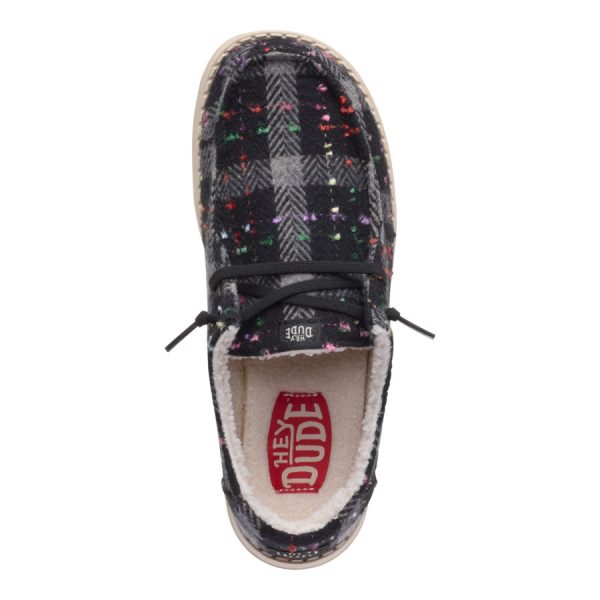 Wendy Confetti Plaid Cozy - Black/Multi
