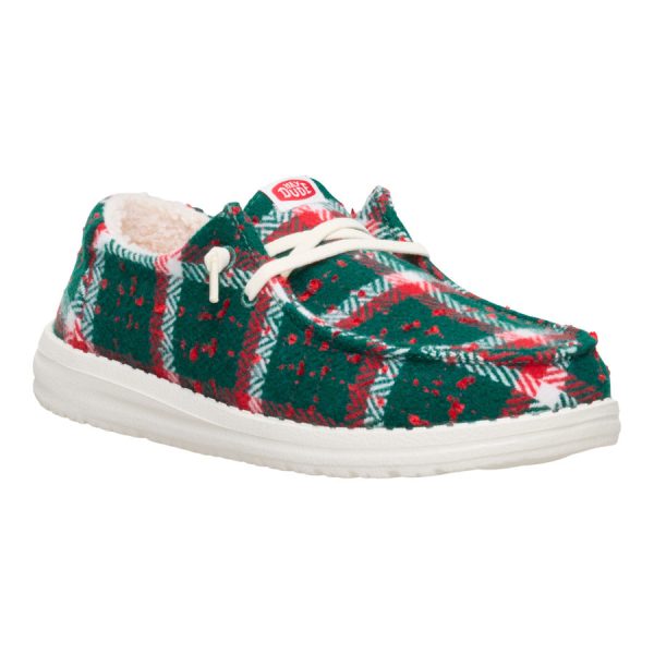 Wendy Confetti Plaid Cozy - Red/Green/Multi